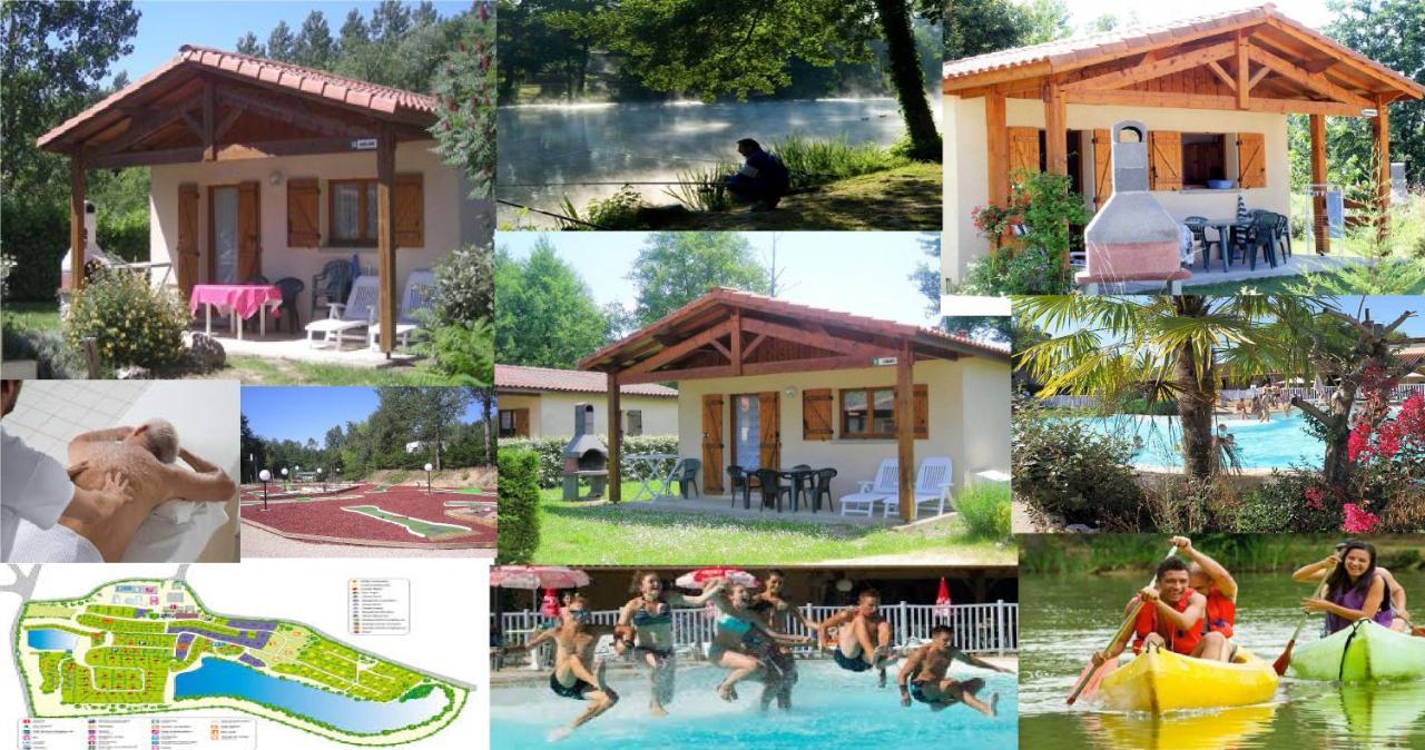 Hotel Camping Les Lacs De Courtes Estang Exterior foto